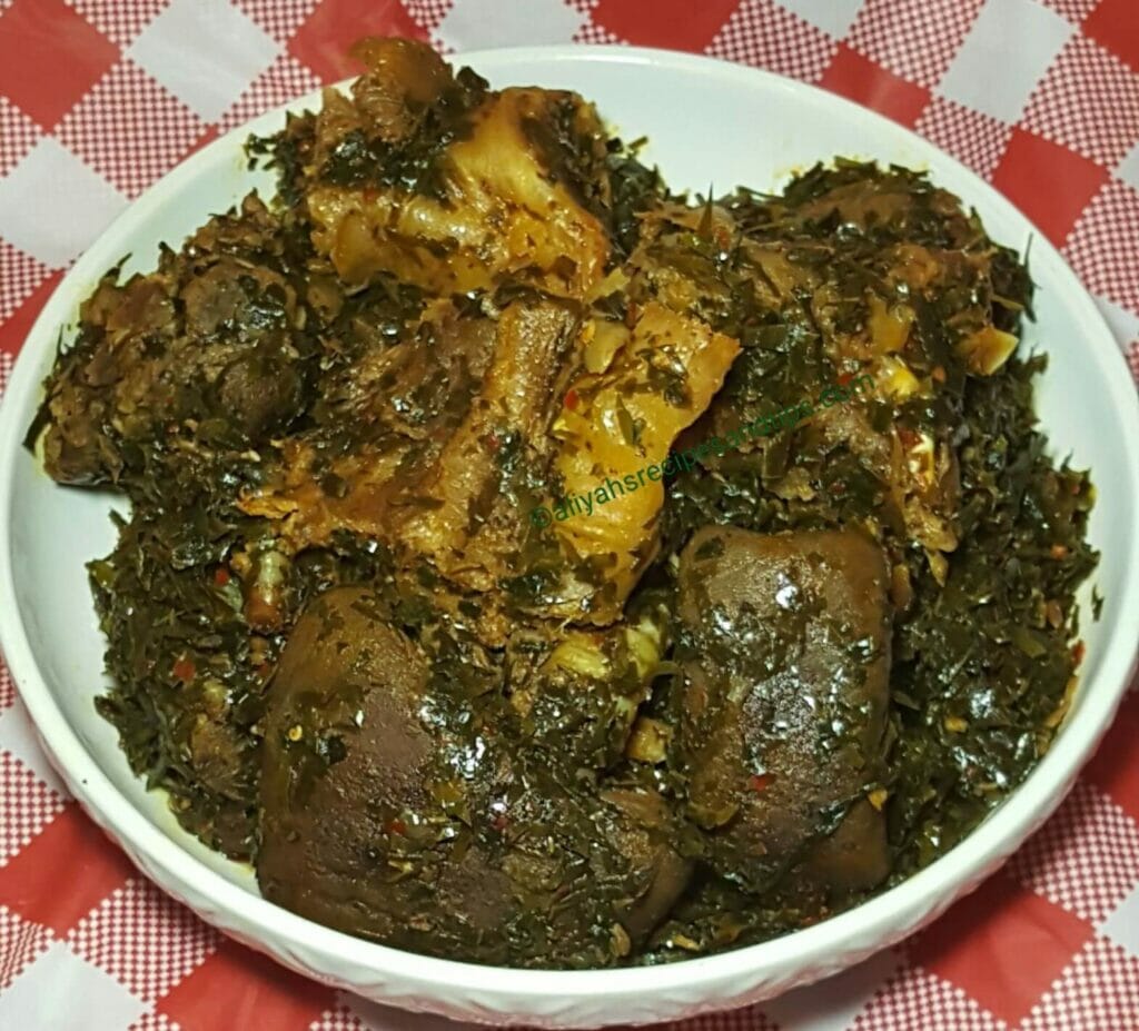 delicious delicacies for Nigerian homes - Afang Soup