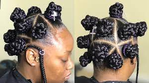 Bantu Knots (protective hairstyles for natural hair growth)