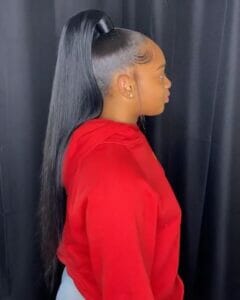 Ponytail (protective hairstyles for natural hair growth)