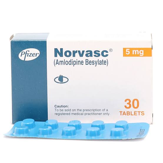 Norvasc 5mg tablets