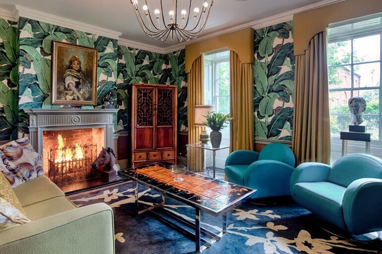 Living roomdesign ideas-Art Deco