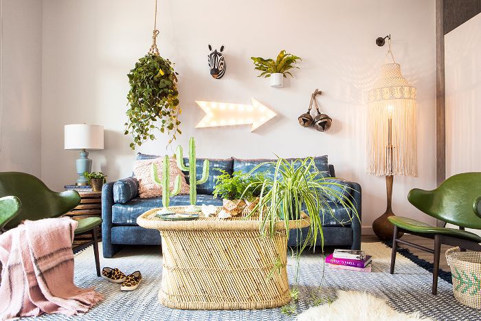 Living roomdesign ideas - Bohemian